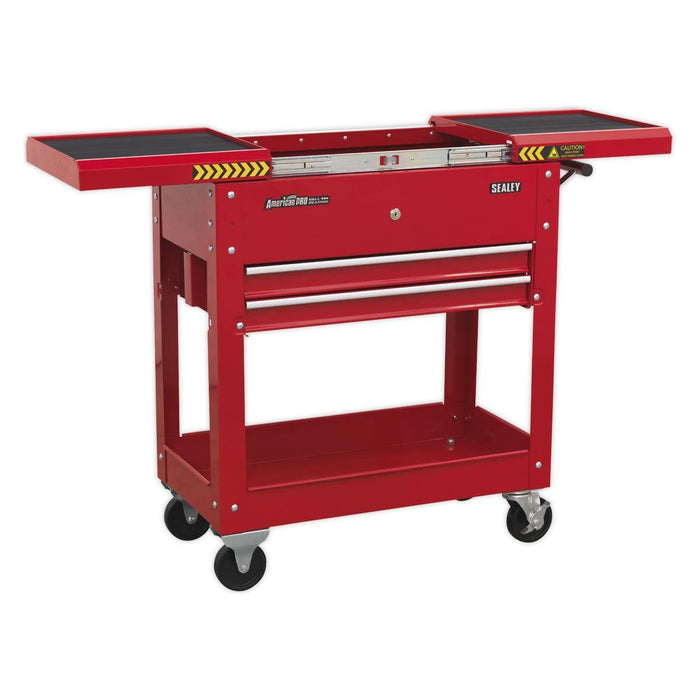 Sealey Mobile Tool & Parts Trolley Red AP705M Sealey - Town Tools 
