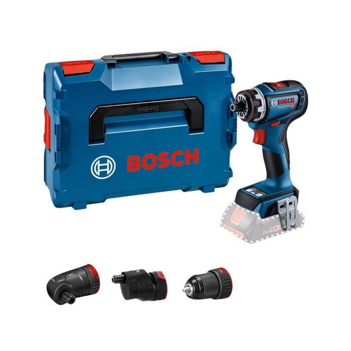 Bosch GSR 18V-90 FC Pro FlexiClick Drill Driver + 3 Attachments in Case 18V Bare Unit Bosch - Town Tools