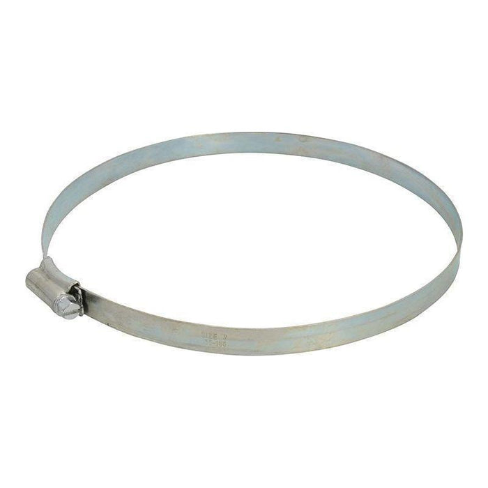 Faithfull 7 Hose Clip - Zinc MSZP 135 - 165mm Faithfull - Town Tools