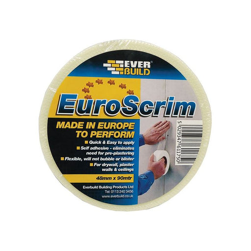 Everbuild Sika EuroScrim Tape 48mm x 90m Everbuild Sika - Town Tools