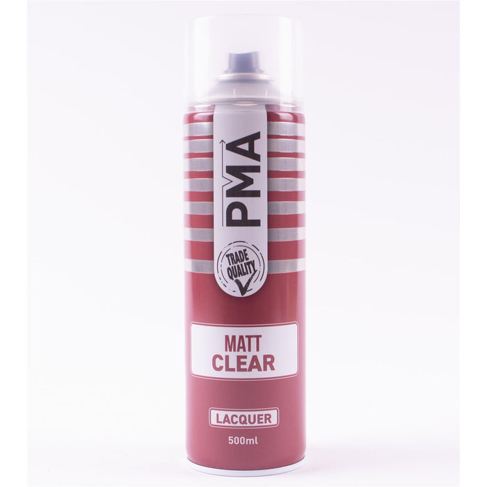 2x Autotek MATT Clear Laquer Spray Acrylic Top Coat 500ml