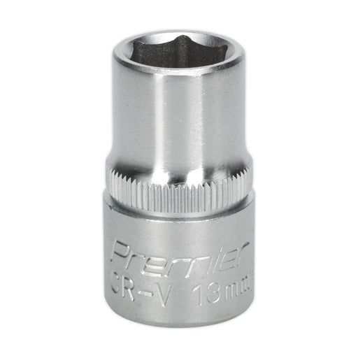 Sealey WallDrive Socket 13mm 1/2"Sq Drive S1213 Sealey - Town Tools 