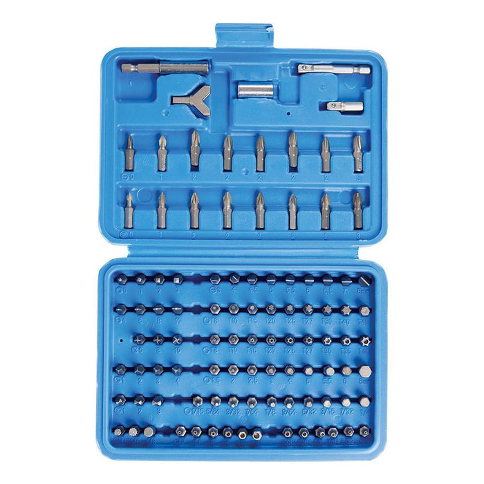 Silverline Screwdriver Bit Set 100pce 100pce Silverline - Town Tools 