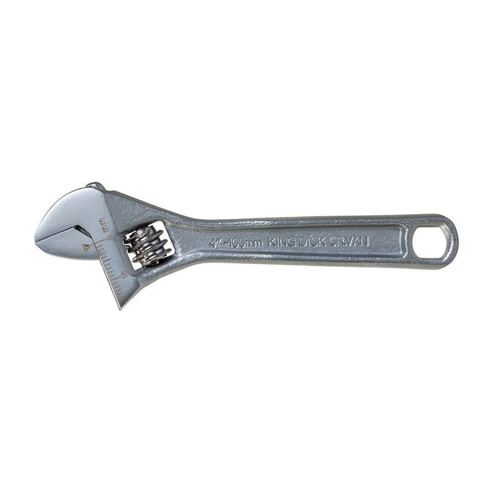 King Dick Adjustable Wrench Chrome 4" King Dick - Town Tools 