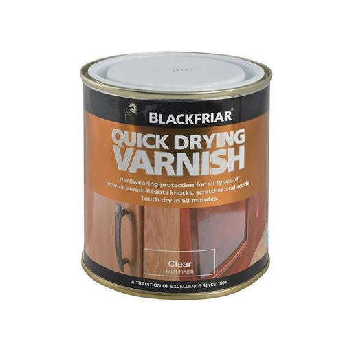 Blackfriar Quick Drying Duratough Interior Varnish Clear Matt 250ml Blackfriar - Town Tools