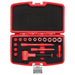 Draper XP1000 VDE Metric Socket Set, 1/4" Sq. Dr. (17 Piece) Draper - Town Tools