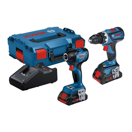 Bosch Professional Twin Pack 18V 2 x 4.0Ah ProCORE18V Li-ion Bosch - Town Tools