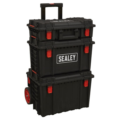 Sealey Heavy-Duty Mobile Storage System Set 3pc AP890 Sealey - Town Tools 