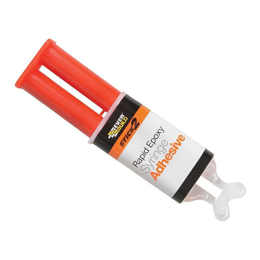 Everbuild Sika STICK2® Rapid Epoxy Syringe 24ml Everbuild Sika - Town Tools