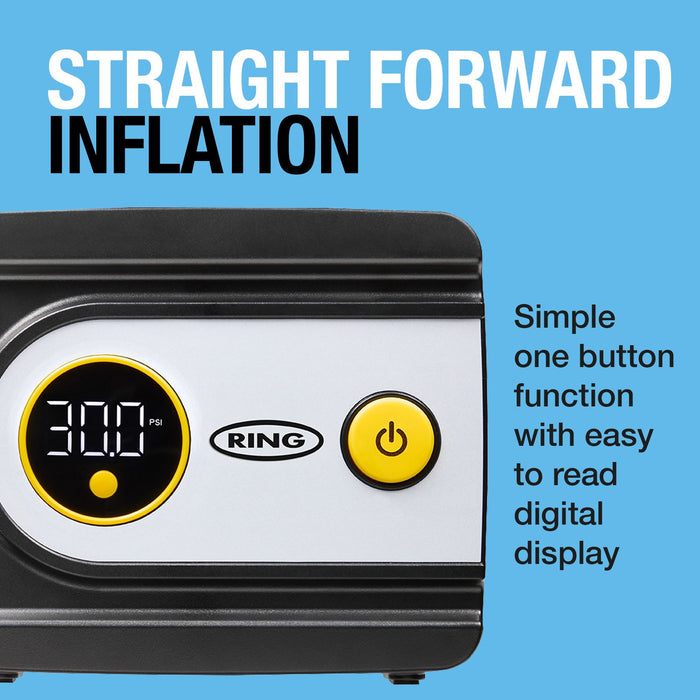 Ring RAC612 TYREINFLATE 20 Digital Tyre Inflator