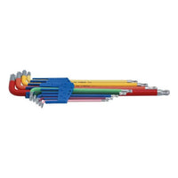Laser Colour Coded Star Key Set - Ball End 9pc 7873