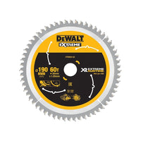 Dewalt Power Tools XR FlexVolt Circular Saw Blade 190 x 30mm x 60T