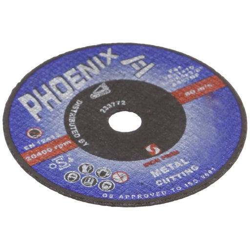 Connect Abracs Extra Thin Flat Cutting Discs 75mm x 1.0mm 5pc 30459 Tool Connection - Town Tools 