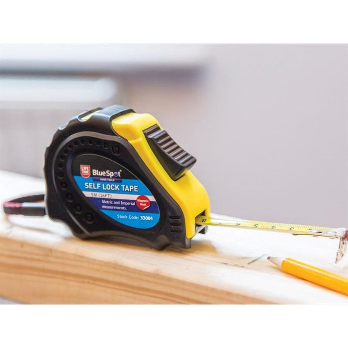 Bluespot Tools Easy Read Magnetic Pocket Tape 5m/16ft (Width 17mm) BlueSpot Tools - Town Tools