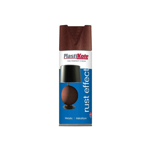 Plastikote Metallic Spray Rust 400ml PlastiKote - Town Tools