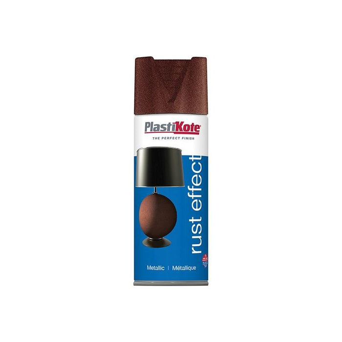 Plastikote Metallic Spray Rust 400ml PlastiKote - Town Tools
