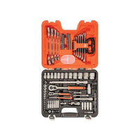 Bahco S910 1/4 & 1/2in Drive Socket & Spanner Set, 92 Piece