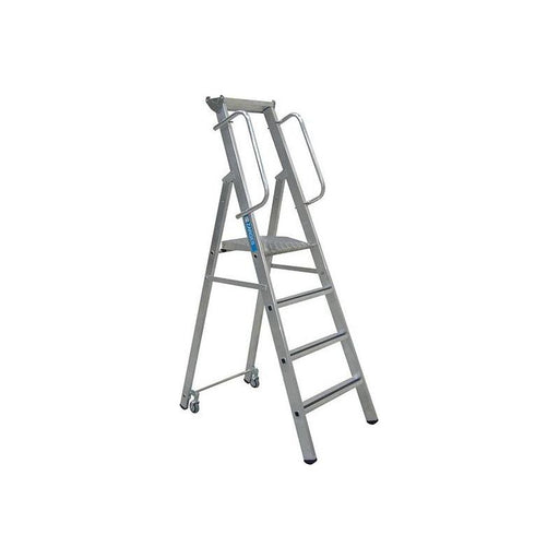 Zarges Mobile Mastersteps, Platform Height 1.58m 6 Rungs Zarges - Town Tools
