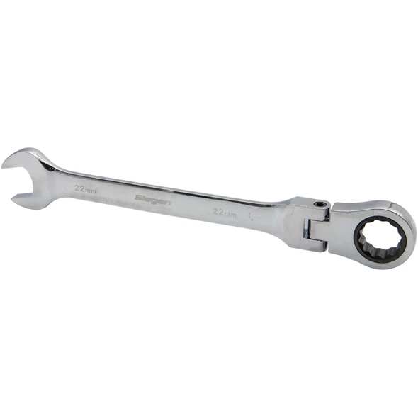 Sealey Flex-Head Ratchet Combination Spanner 22mm