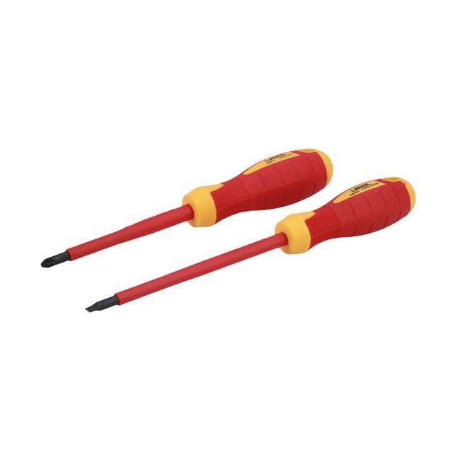 Laser VDE Insulated Screwdriver Set 2pc 8388