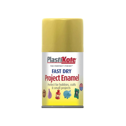Plastikote Fast Dry Enamel Aerosol Gold Leaf 100ml PlastiKote - Town Tools