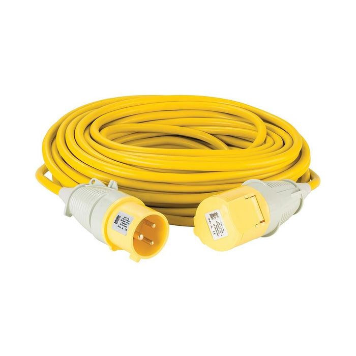Defender Extension Lead Yellow 4mm2 32A 25m 110V