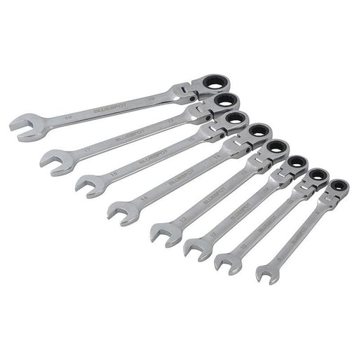 Bluespot Tools Flexible Head Ratchet Set, 8 Piece BlueSpot Tools - Town Tools