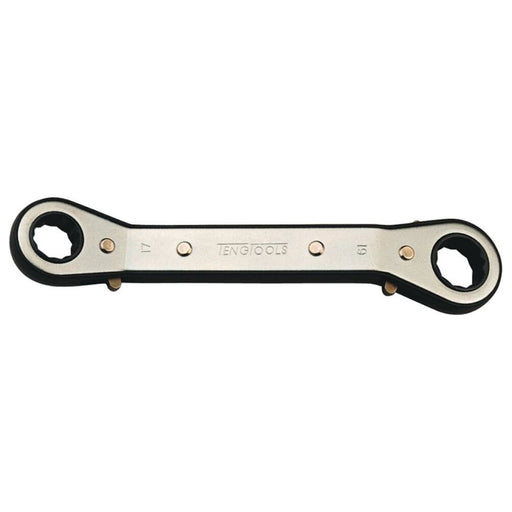 Teng Tools Ratcheting Offset Ring Spanner Metric 7 x 9mm Teng Tools - Town Tools 