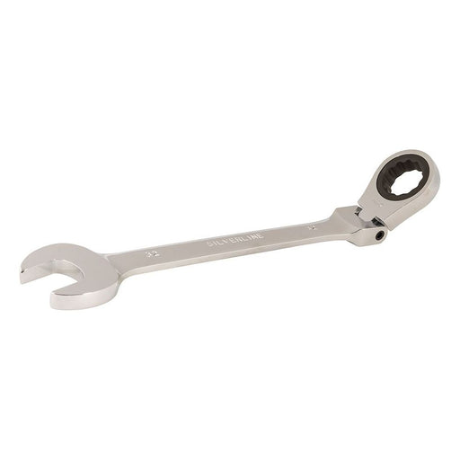 Silverline Flexible Head Ratchet Spanner 32mm Silverline - Town Tools 