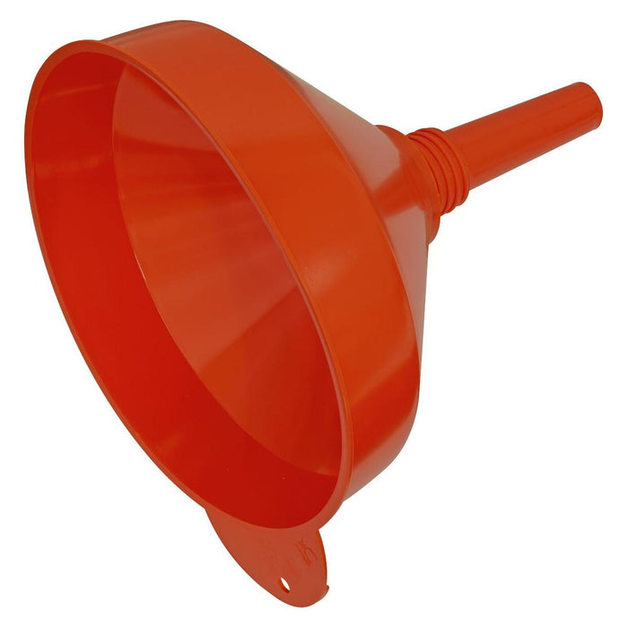 Sealey Funnel Medium200mm Fixed Spout with Filter F2 Sealey - Town Tools 