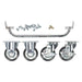 Sealey Industrial Handle & Wheel Kit for 565mm Cabinets API565KIT Sealey - Town Tools 