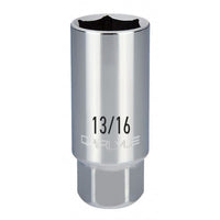 Carlyle Tools 1/2In Drive 13/16In Chrome Spark Plug Socket