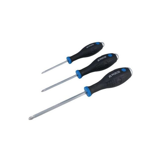 Laser JIS Pound Thru Screwdrivers 3pc 8037 Laser - Town Tools 