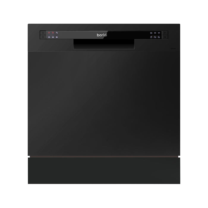 Baridi Tabletop Dishwasher 8 Place Settings 8L Capacity - Black DH88