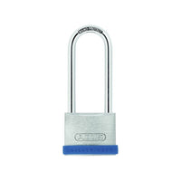 Abus Mechanical 40mm Silver Rock™ 5 Padlock Long Shackle 63mm Keyed Alike