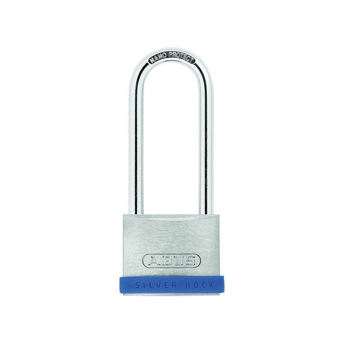 Abus Mechanical 40mm Silver Rock™ 5 Padlock Long Shackle 63mm Keyed Alike ABUS Mechanical - Town Tools