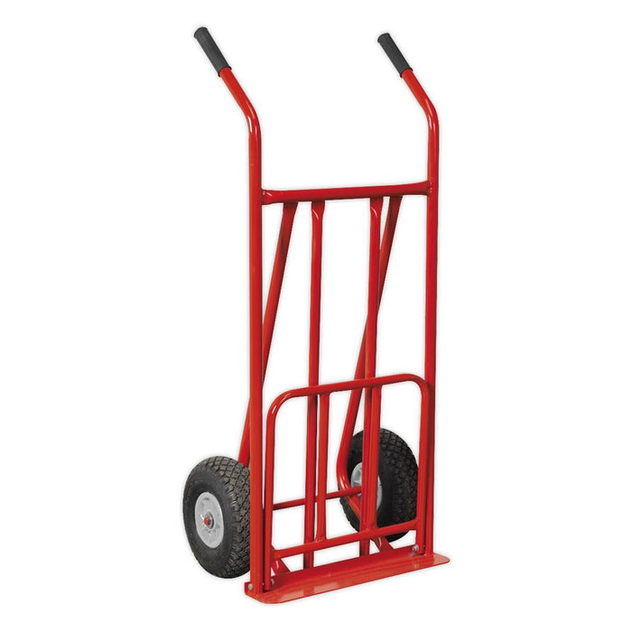 Sealey Sack Truck with Pneumatic Tyres Folding 150kg Capacity CST800 Sealey - Town Tools 