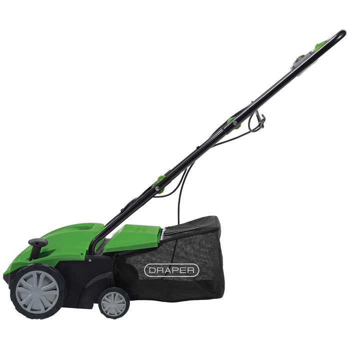 Draper 230V 2-in-1 Lawn Aerator and Scarifier, 320mm, 1500W - GLAS1500D