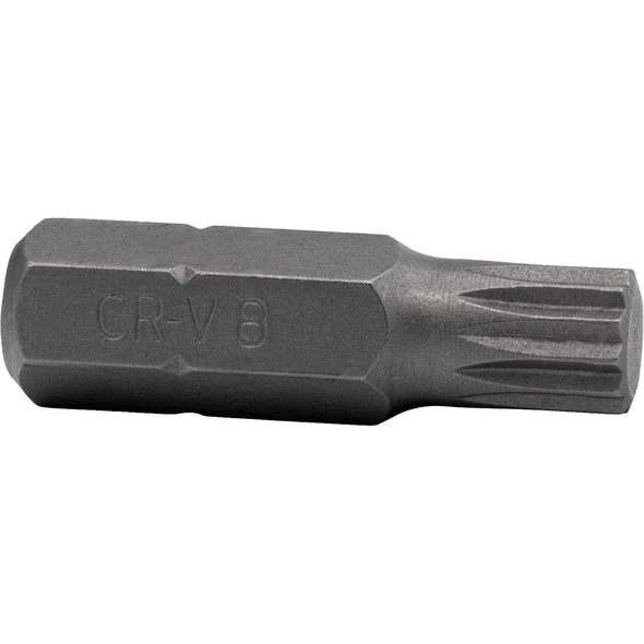 Sealey Spline Bit M8 (8mm Shank)