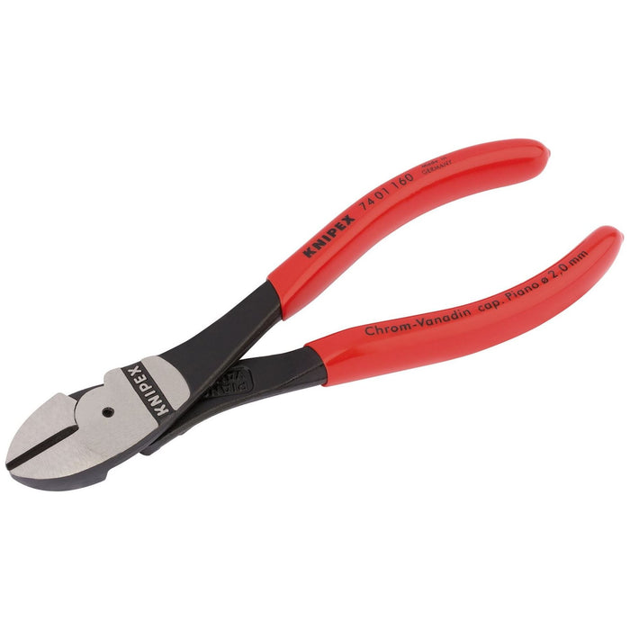 Draper Knipex 74 01 160 High Leverage Diagonal Side Cutter, 160mm 55522 Draper - Town Tools 