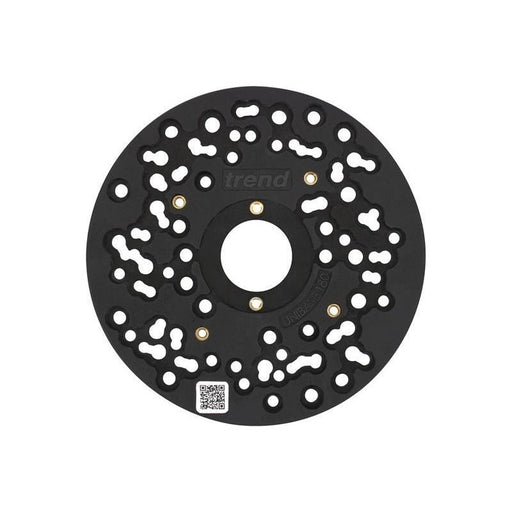 Trend UNIBASE/180 Universal Plunge Router Sub-Base 180mm Trend - Town Tools