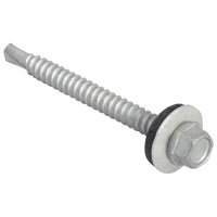 Forgefix TechFast Hex Head Roofing Screw Self-Drill Light Section 5.5 x 57mm Pack 50