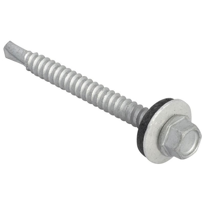 Forgefix TechFast Hex Head Roofing Screw Self-Drill Light Section 5.5 x 57mm Pack 50 ForgeFix - Town Tools