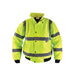 Scan Hi-Vis Yellow Bomber Jacket - XL (48in) Scan - Town Tools