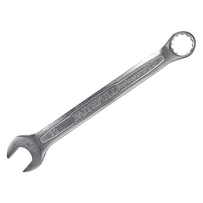 Faithfull Combination Spanner CV Satin Finish 20mm Faithfull - Town Tools
