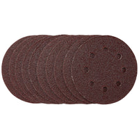 Draper Sanding Discs, 115mm, 40 Grit, Hook & Loop (Pack of 10) 53498