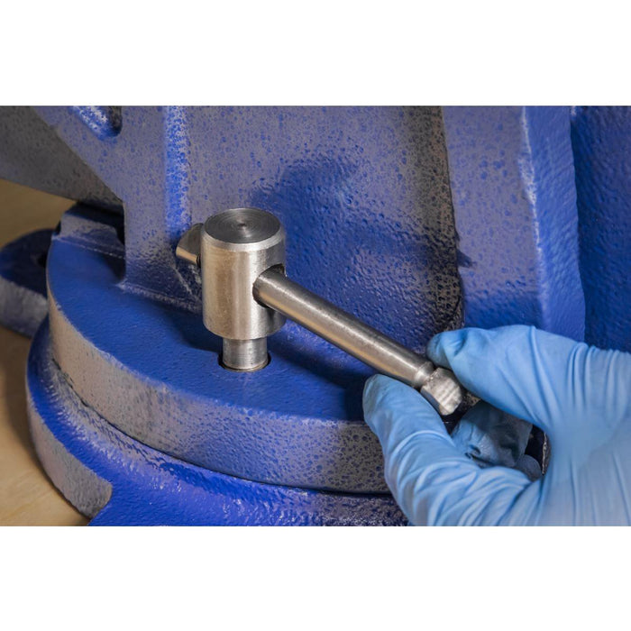 Sealey Heavy-Duty Professional Vice with Swivel Base 200mm CVXTB200COMBO Sealey - Town Tools 