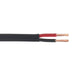 Sealey Thick Wall Flat Automotive Cable Twin 2 x 2mm² 28/0.30mm 30m - Black Sealey - Town Tools 