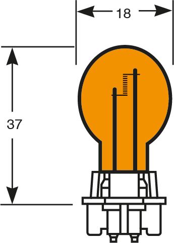 Ring R12174 PWY24W Hipervision Bulb