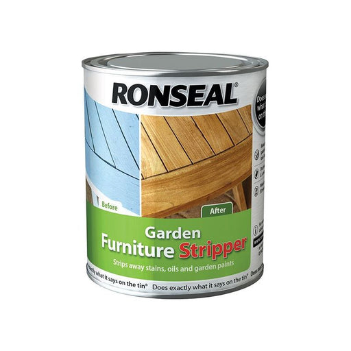 Ronseal Garden Furniture Stripper 750ml Ronseal - Town Tools